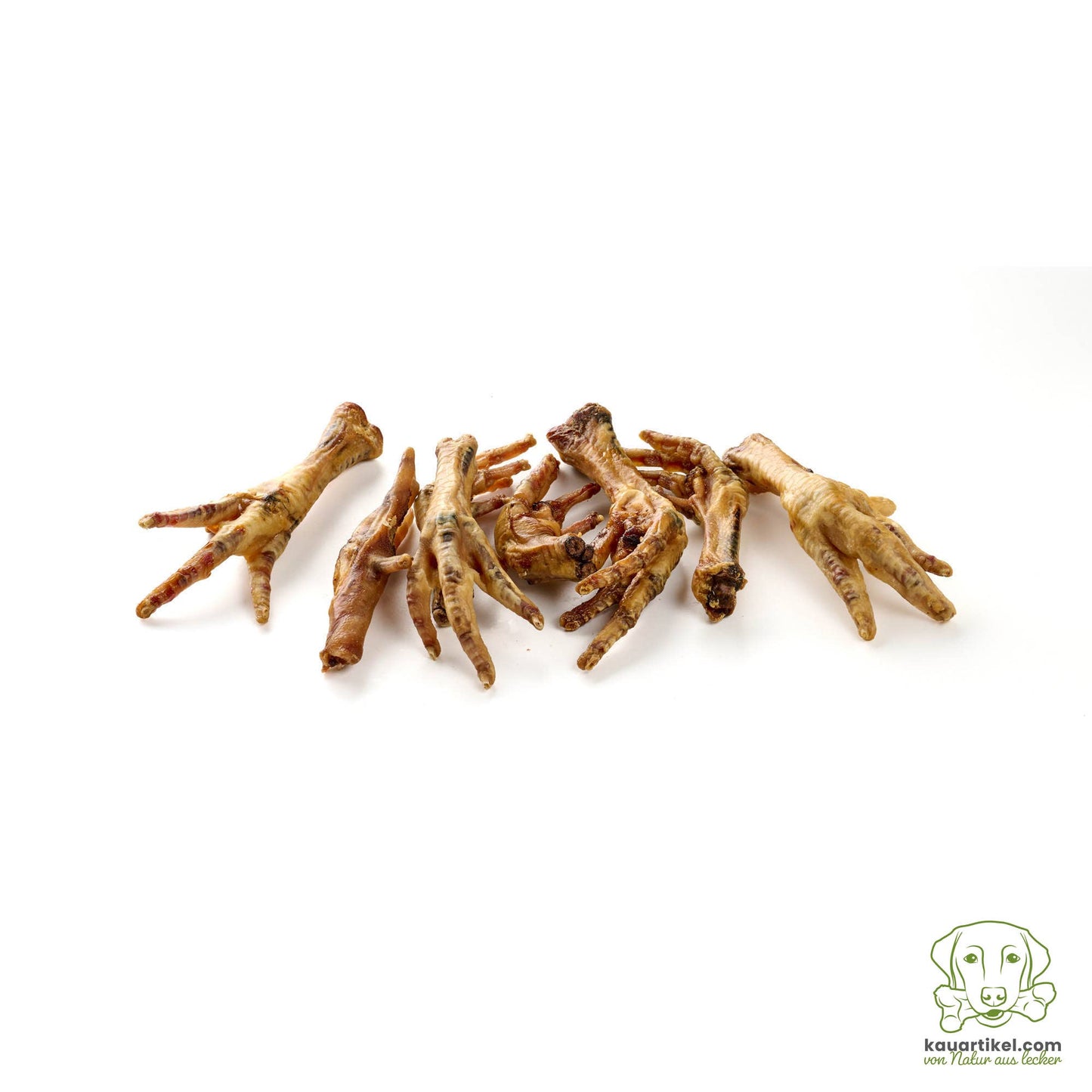 Pieds de poulet séchés pour chiens, sans conservateurs