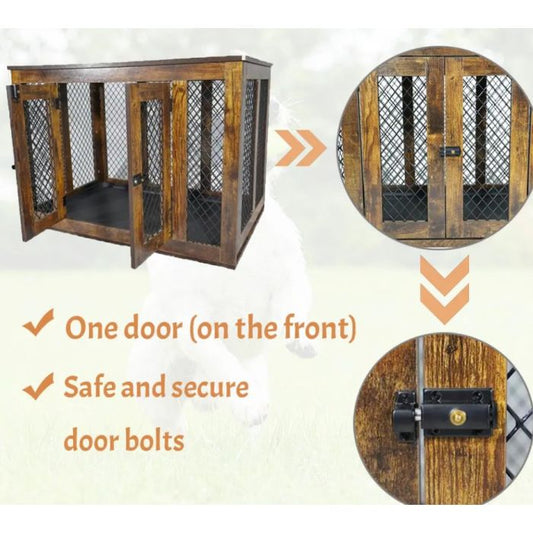 Cage Topmast en métal massif - Luxueux - 94 x 60 x 67 cm