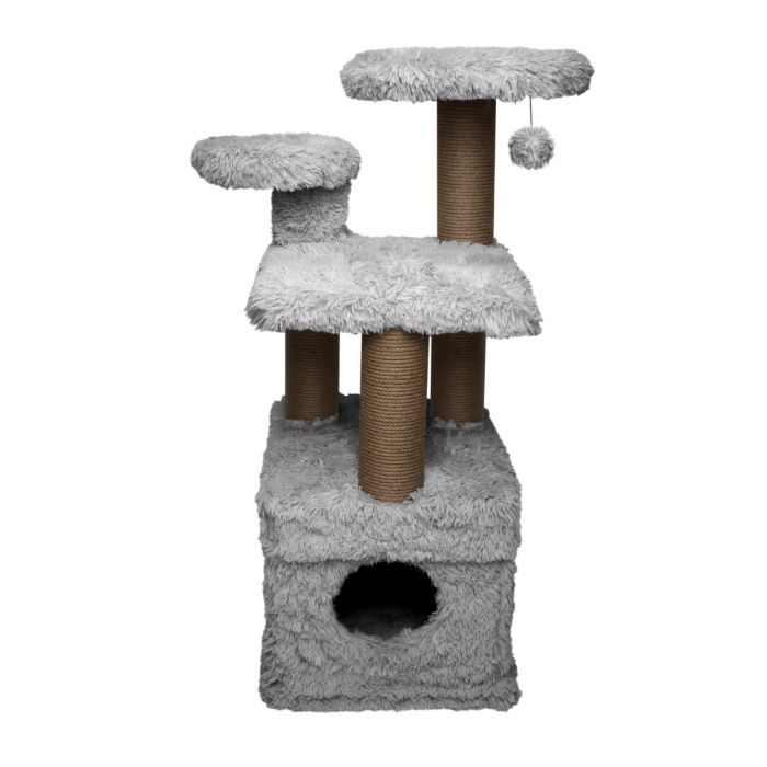 Arbre à chat Topmast Fluffy Isola 100 cm – Sisal naturel Topmast