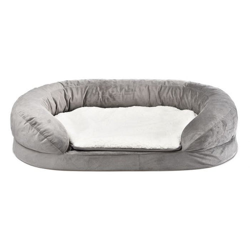 Lit orthopédique pour chien à mémoire de forme - 100 x 65 x 24 cm