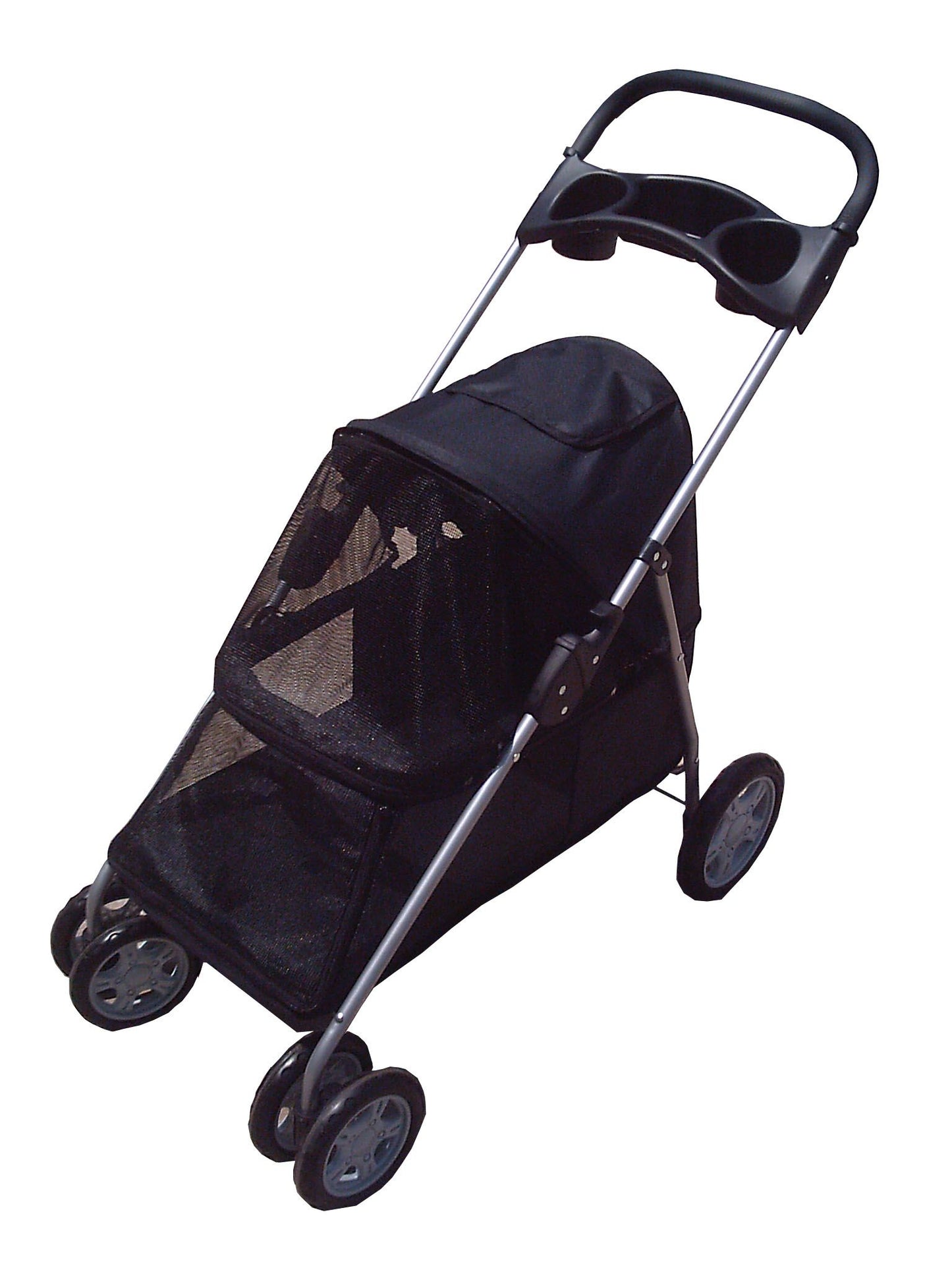 Topmast Hondenbuggy 4 wielen Zwart 94 x 46 x 91,5 cm