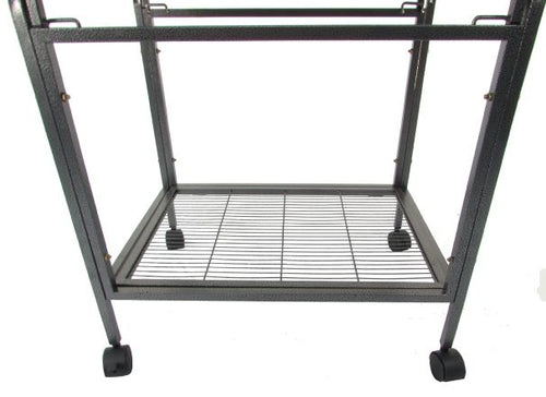 BOLOGNA Parrot Cage, Anthracite, 56 x 42 x 145 cm