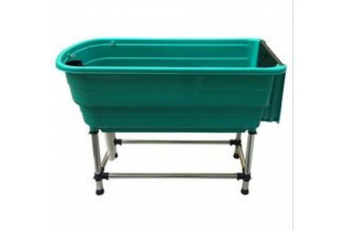 Baignoire pour chien Topmast Banera - Plastique - Avec tuyau d'évacuation - 124 x 60 x 90 cm