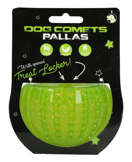 Dog Comets Pallas with green treat compartment
