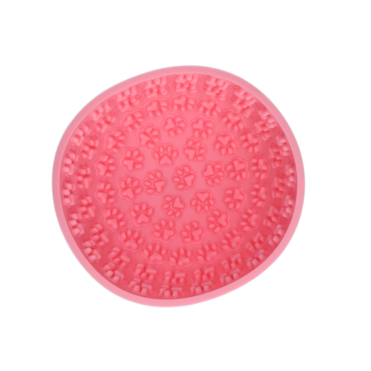 Bol oscillant rose à lécher pour chien - Mangez lentement, vivez plus longtemps Hofman Animal Care