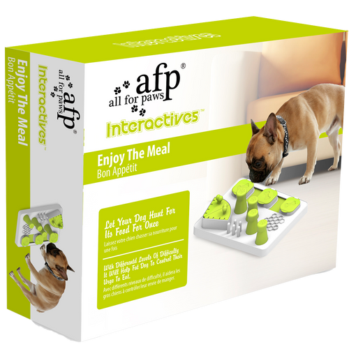 Jeu d’intelligence pour chien – Puzzle interactif avec friandises