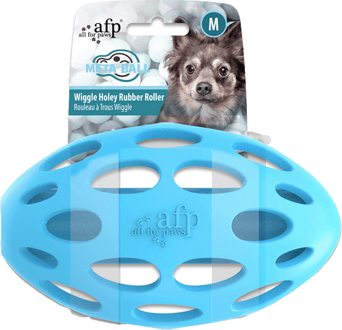 AFP Meta Ball – Rouleau Wiggle troué (M) pour chien