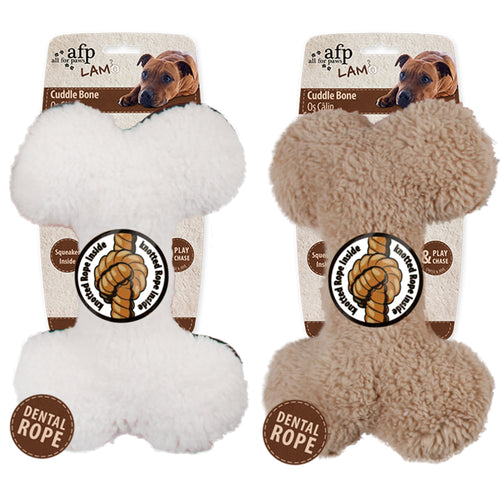 AFP Lambswool – Plush dog bone