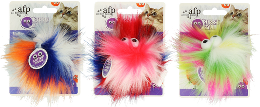 AFP Furry Ball - Fluffy Ball Yellow