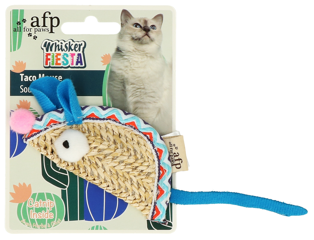 AFP Whisker Fiesta - Souris taco pour chat