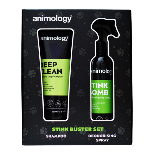 Animology Stink Buster – Coffret anti-odeurs chien