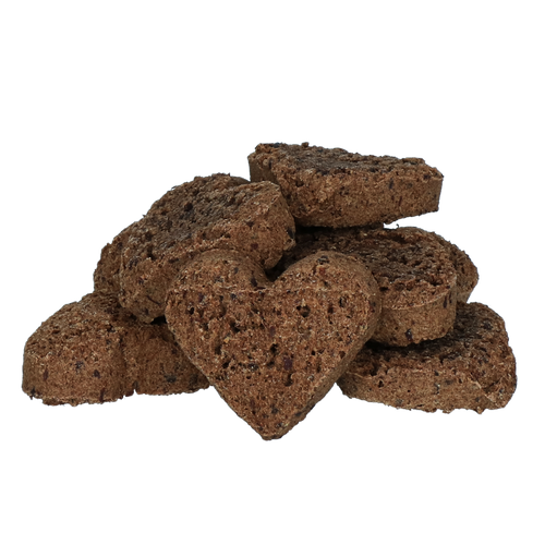 Bugbone Sweethearts – Friandises cœur aux protéines d'insectes (24 pièces)