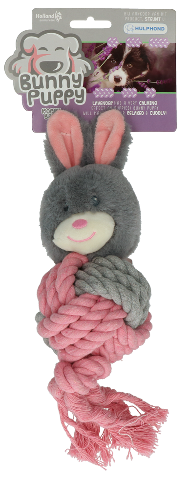 Bunny Puppy Ropey Ball – Balle en corde pour chien