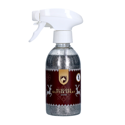 Spray pailleté Hi Gloss pour cheval (édition fêtes)