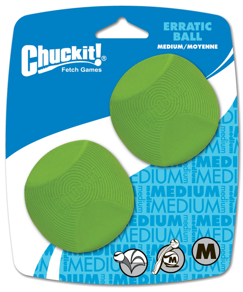 Balles à Rebonds Fous Chuckit! Erratic – Toutes Tailles