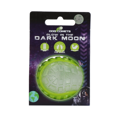 Balle phosphorescente Dog Comets Moon Ball