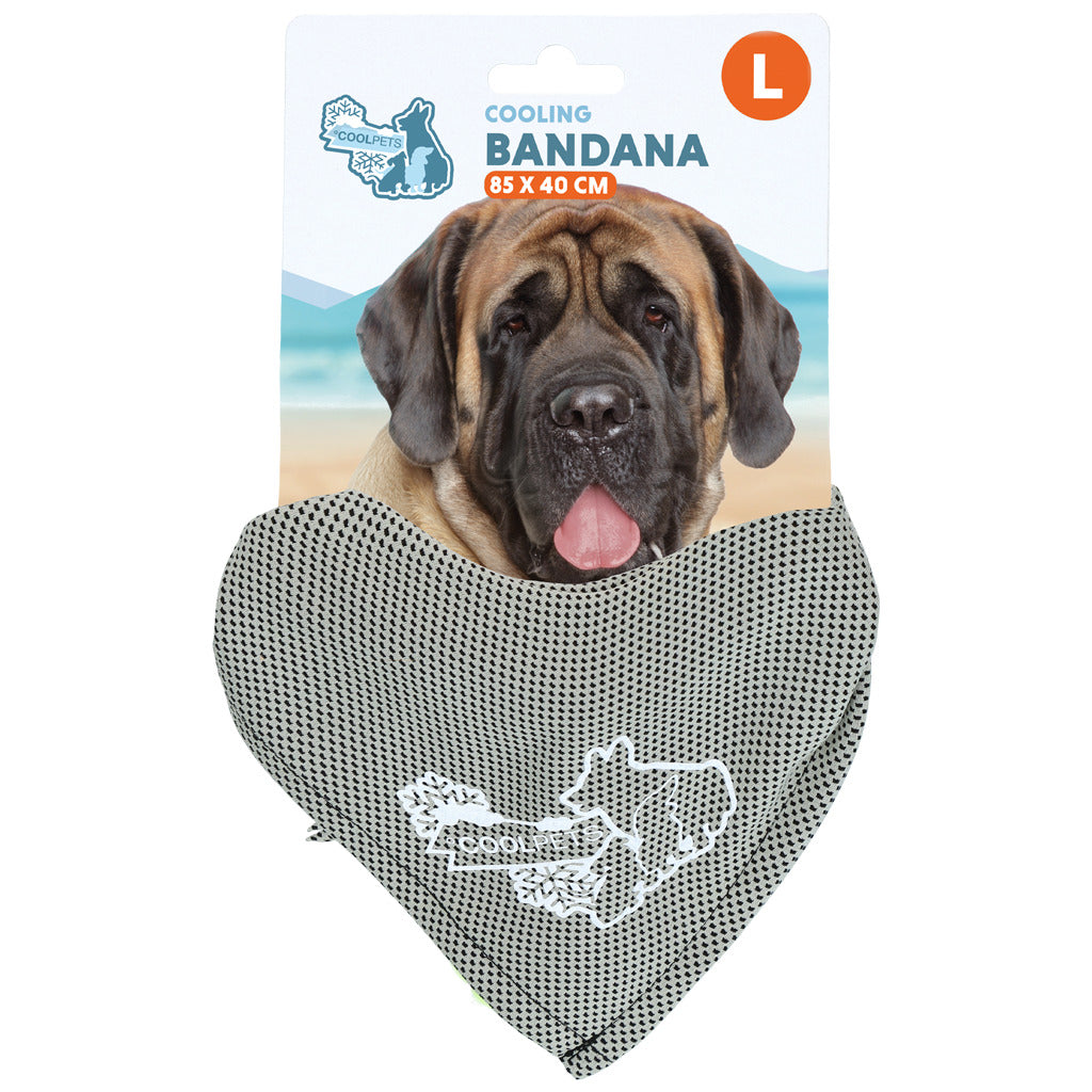 Bandana rafraîchissant pour chien – CoolPets Cooling Bandana Beige Coolpets