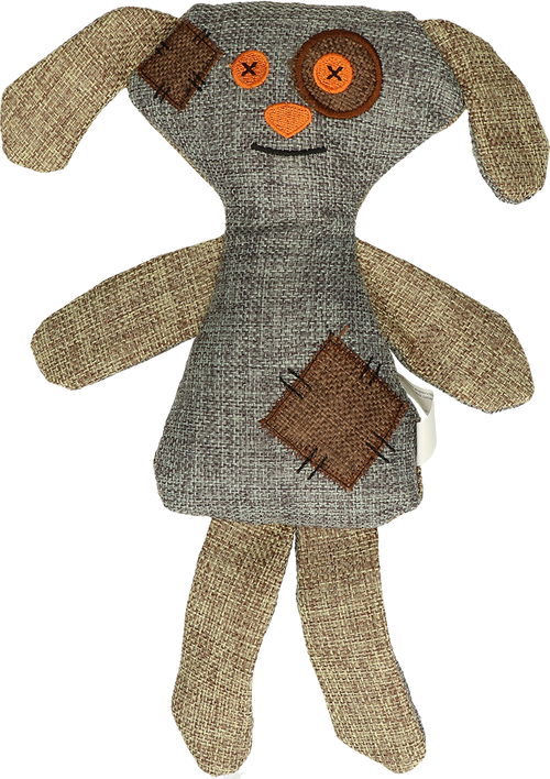 Peluche pour chien Original Buttons – Jouet résistant toile double couture
