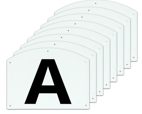 Lettres de dressage (jeu ABCEFHKM) 30 x 20 cm