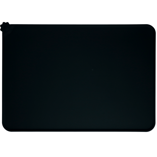 Eat Slow Live Longer Spill Mat M Grey