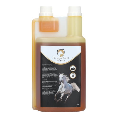 Excellent Horse Omega Boost 1 L — huiles végétales oméga 3 & 6