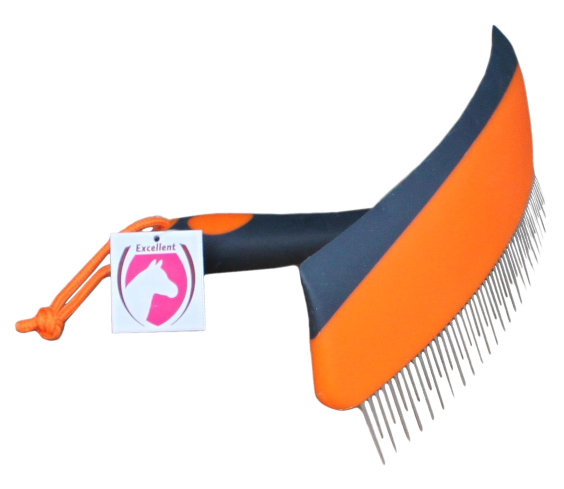 Couteau de chaleur orange/noir