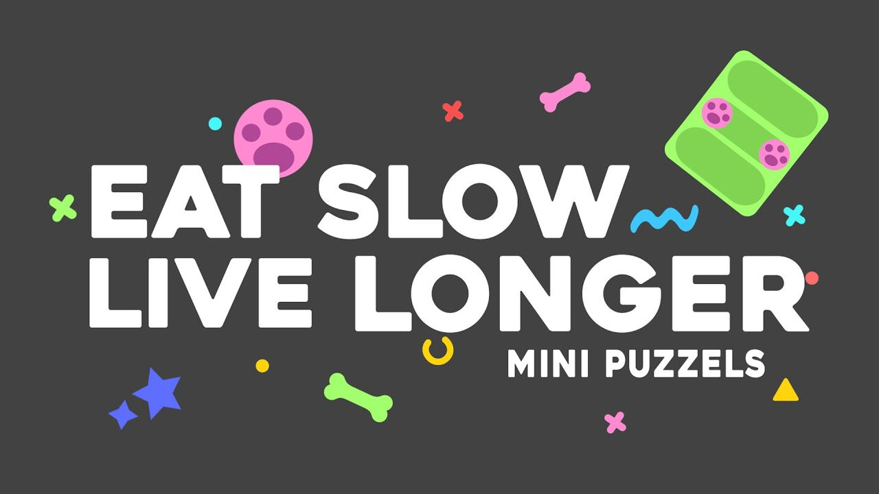 Eat Slow Live Longer Mini Puzzle Crazy River