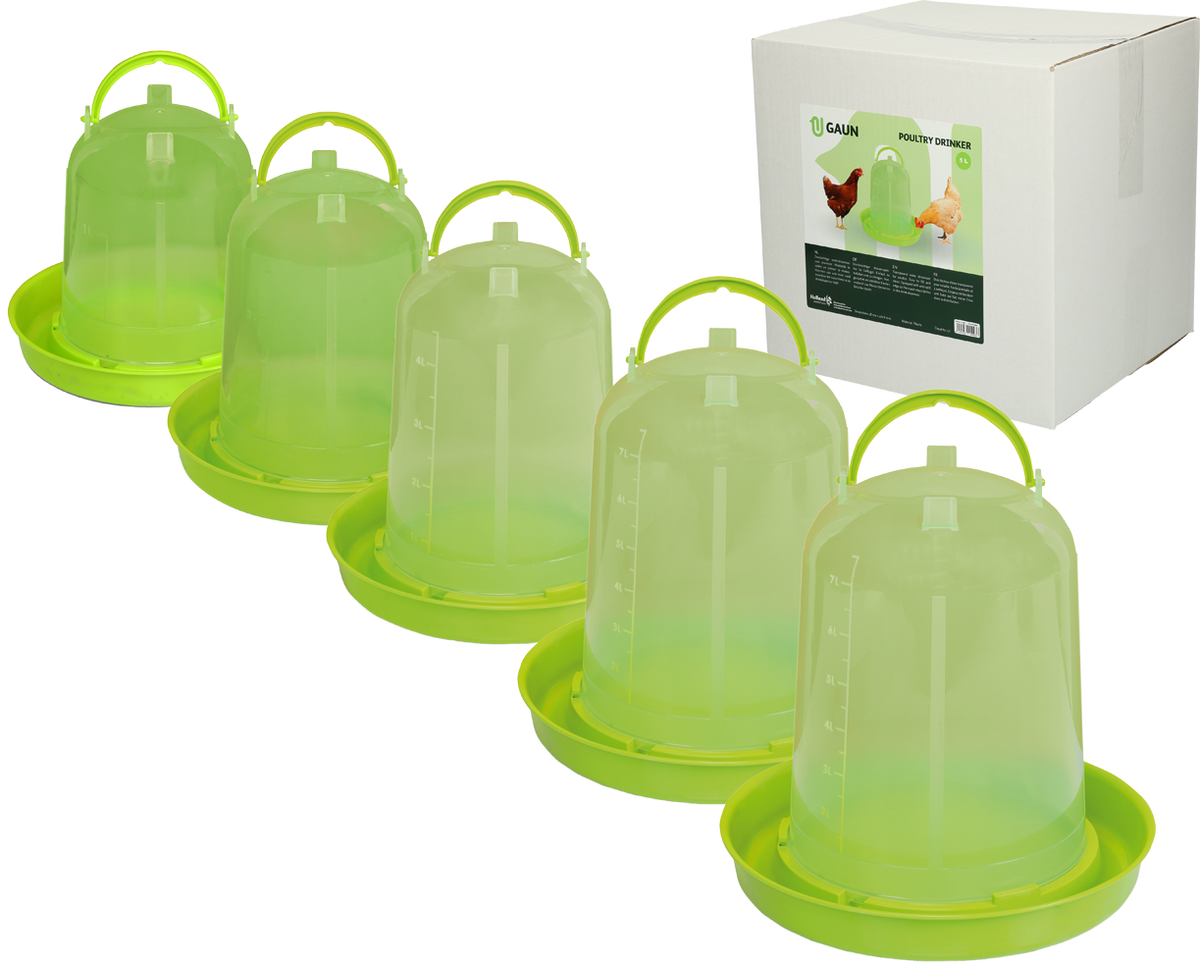 Gaun Poultry Drinker Green Lemon 3 l
