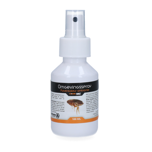 Spray hygiénique d'ambiance Knock Pest (puces, poux, tiques)