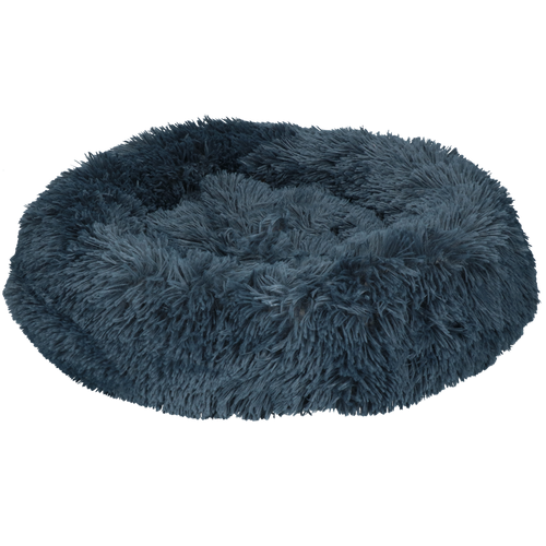 Let's Sleep – Panier donut gris foncé M