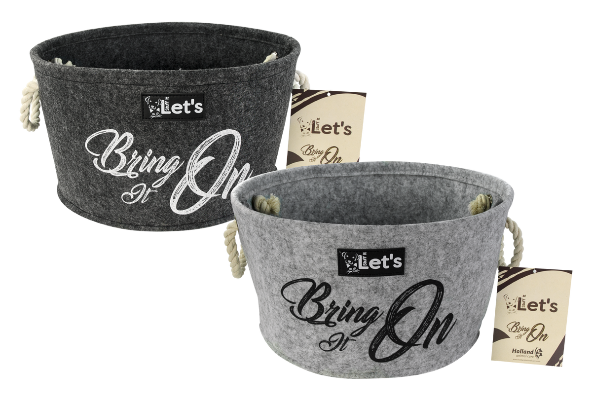 Let's Stuff It Bring it On Grey