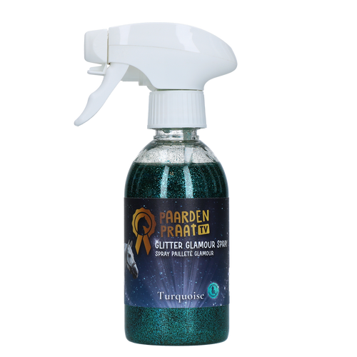 Spray Pailleté Paardenpraat TV Glitter Glamour - 5 Couleurs au choix