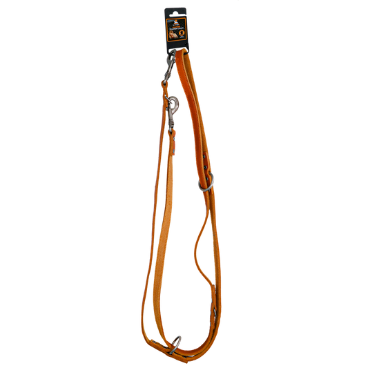 Spotted! Pro Leather Training Leash Cognac 2 x 250 cm