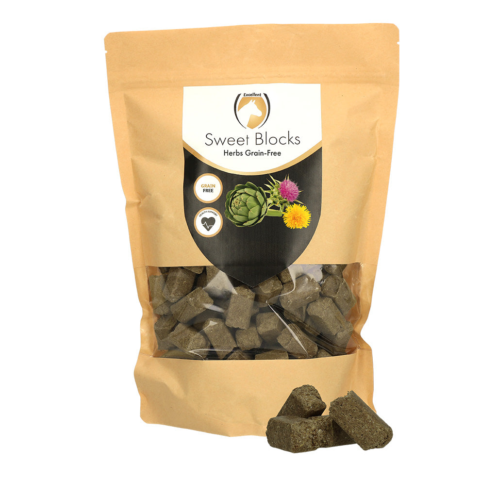 Excellent Horse – Friandises Sweet Blocks sans céréales Excellent Horse
