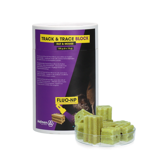 Bloc Track & Trace Fluo-NP – Souris & Rats