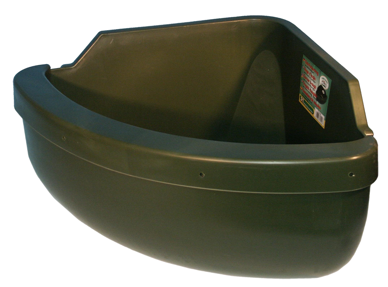 OK Plast Feed Corner Trough "Feed Saver" 31 l