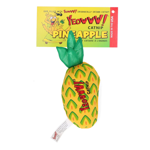 🌿 Yeowww! — Ananas-Spielzeug mit ultra-potentem Katzenminze