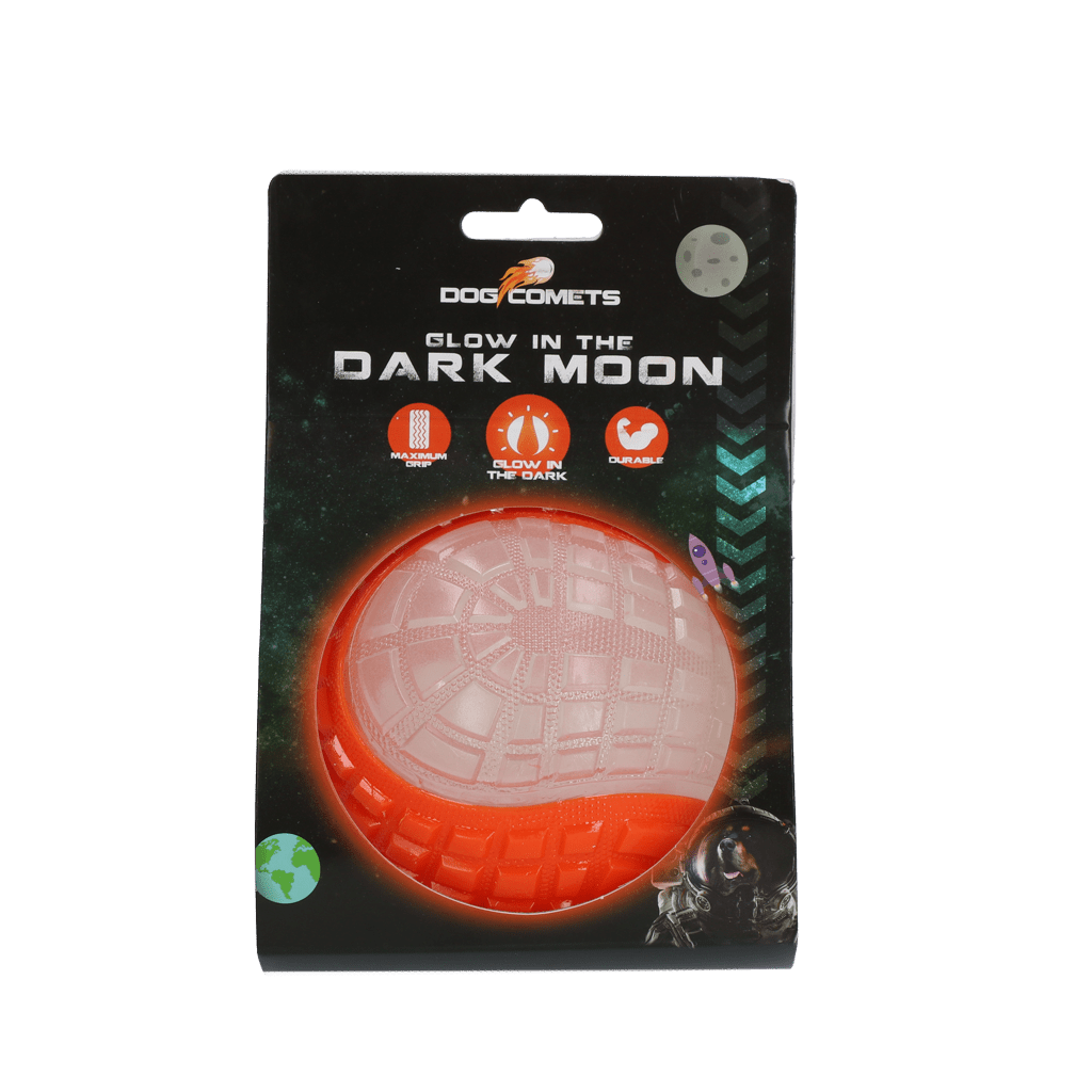 Balle phosphorescente Dog Comets Moon Ball - La Meute Trufféo