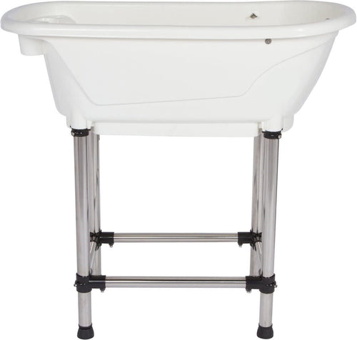 Portable Mini Tub for Dogs - White