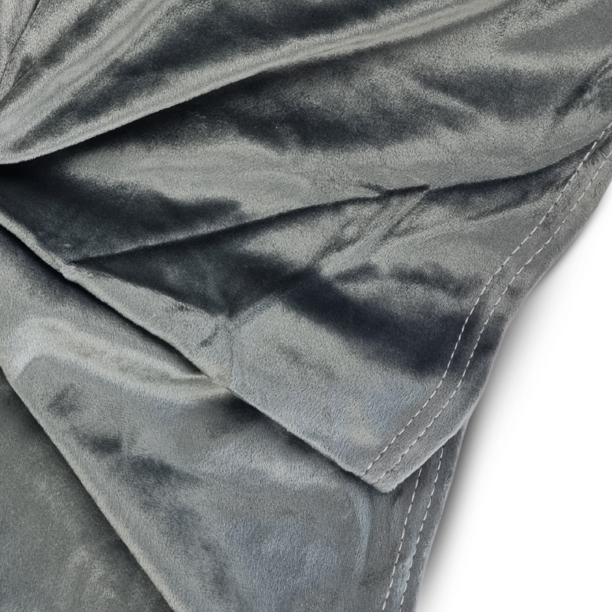 Topmast Hondendeken - Soft Velours Fleecedeken - Antraciet - 100 x 70 cm