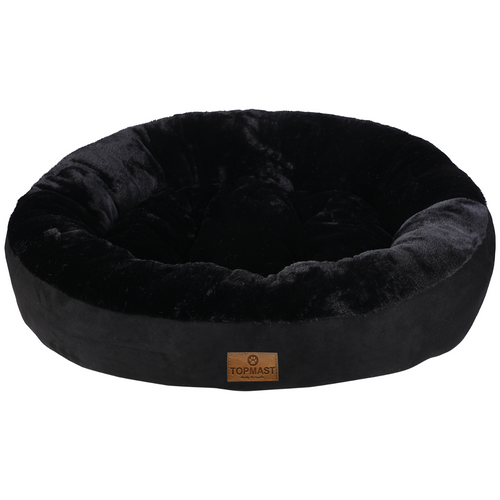 Topmast Comfort Donut - Panier Supersoft Noir