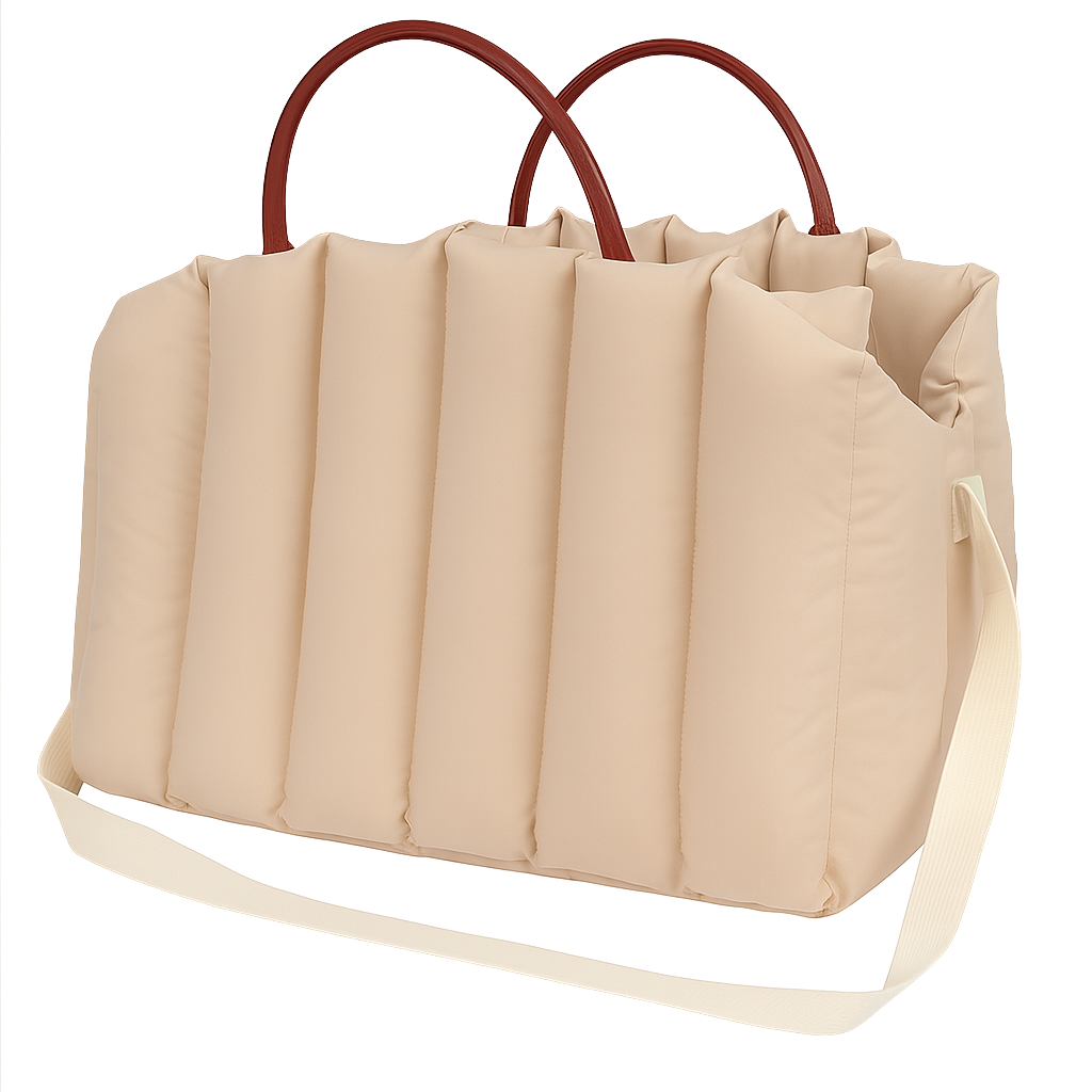Topmast Hondentas Reistas Brilliant Beige 45 cm