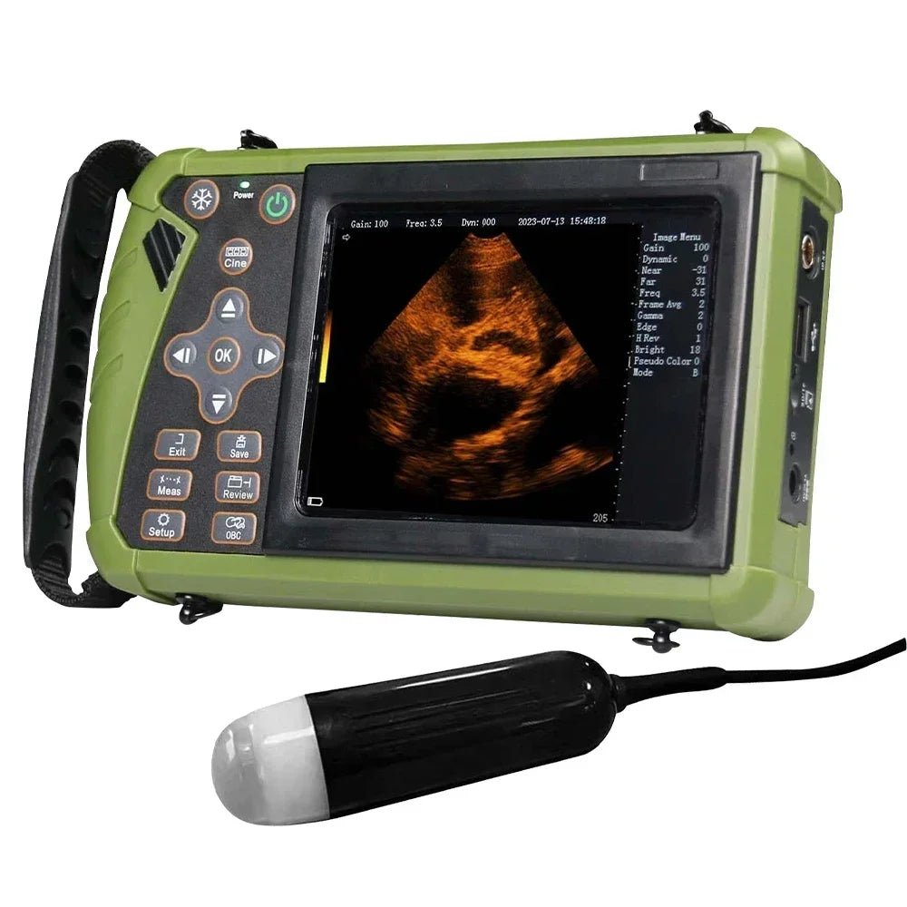 Échographe vétérinaire portable 5,6" pour chiens, moutons et porcs - Trufféo