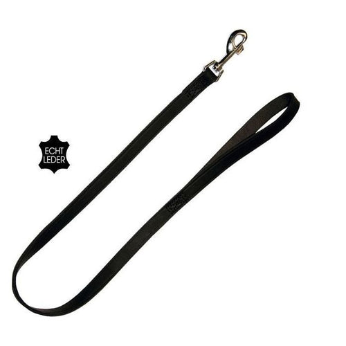 Laisses en cuir pour chien – Noir & Marron – Offre spéciale