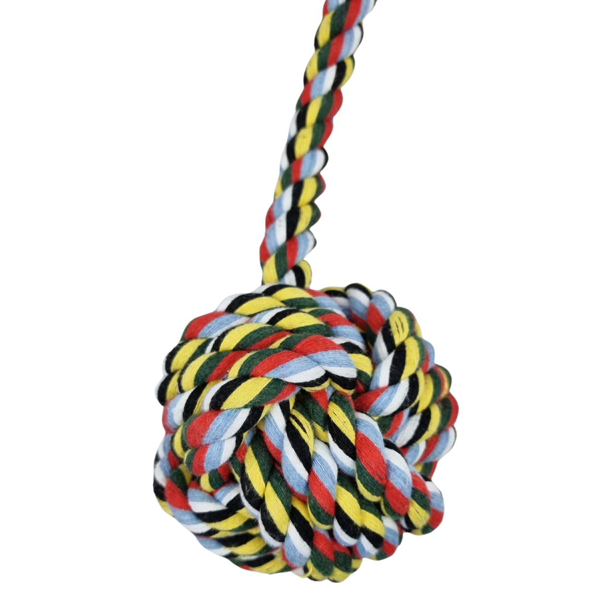Topmast Knooptouw - Met Flostouw Bal en Handgreep - 50 cm - 215 Gram
