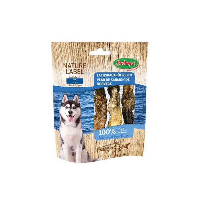 Friandises au saumon Nature Label Bubimex
