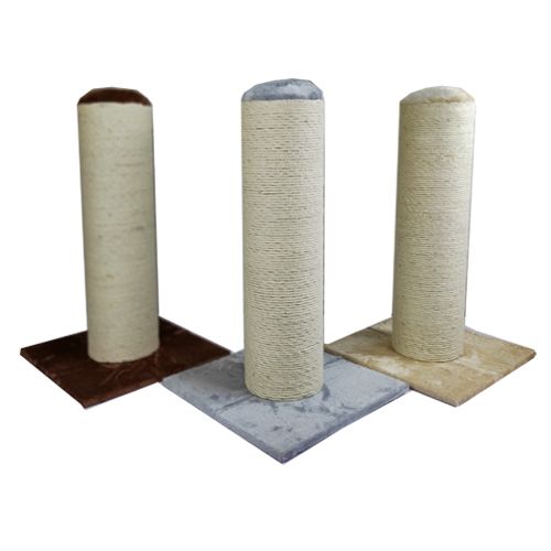 Topmast Krabpaal Big Pole 15cm dik - Beige - 50 x 50 x 72cm