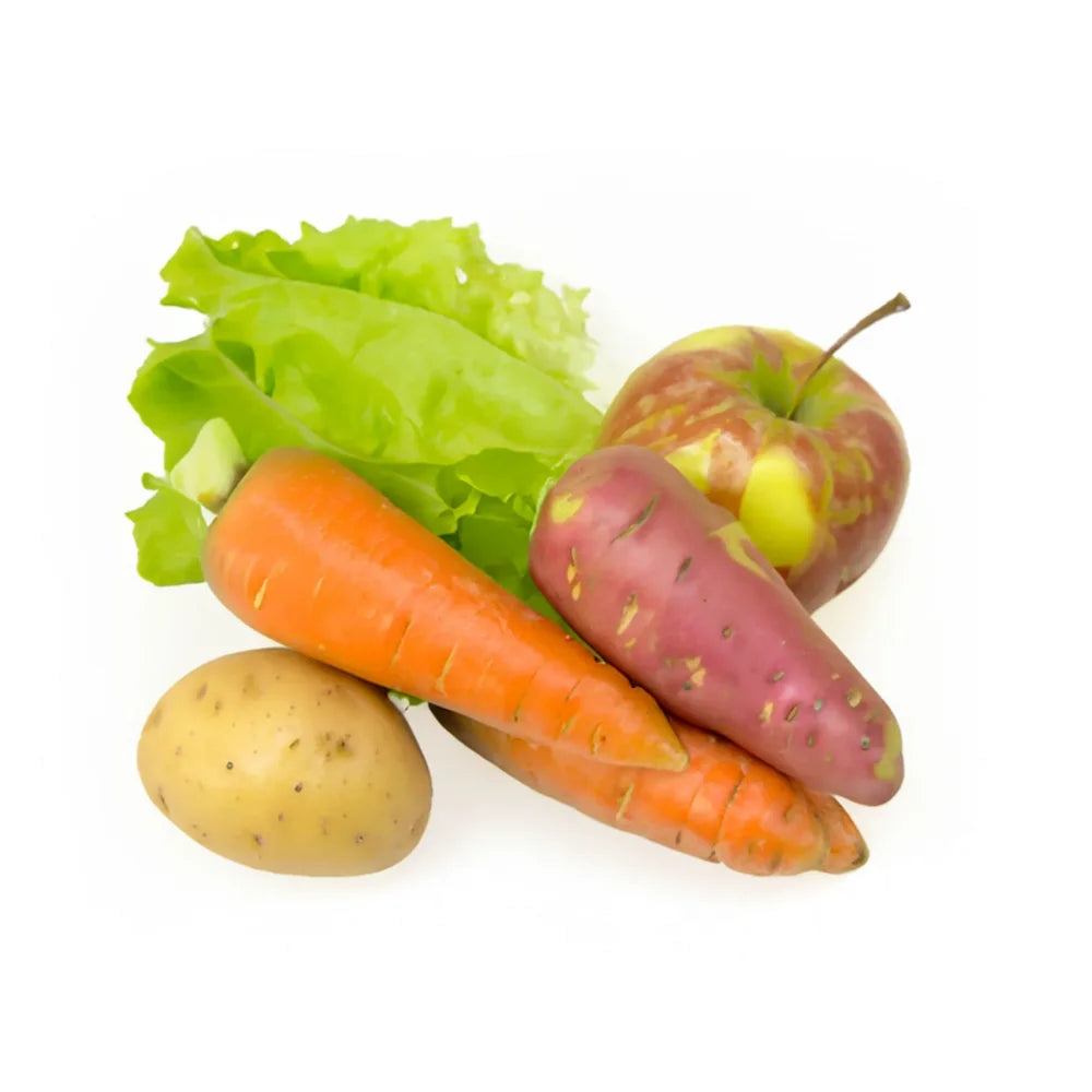 Mélange orange légumes fruits eBarf