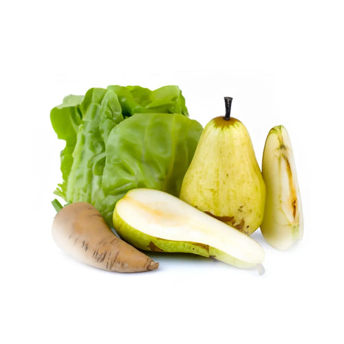 Green vegetable and fruit blend