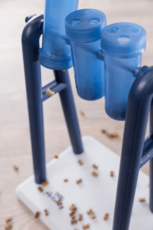 Jeu stratégique et éducatif rotatif pour chien